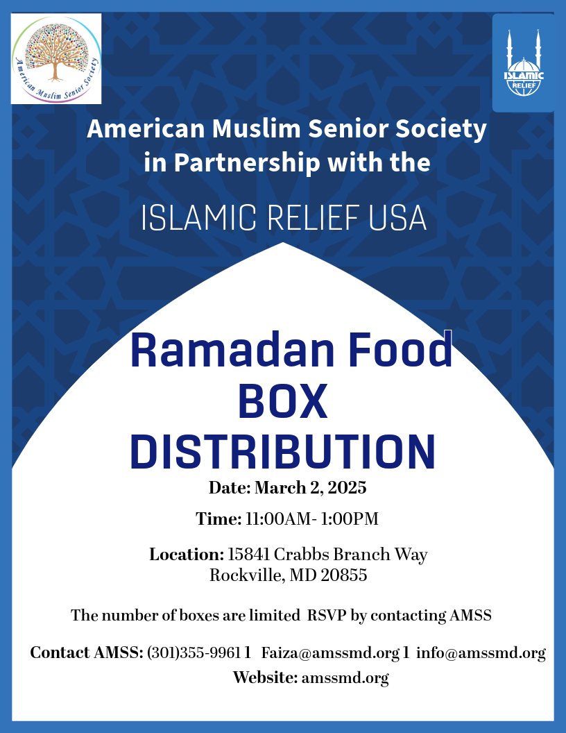 American Muslim Senior Society (AMSS) (@amss_media) on Twitter photo 