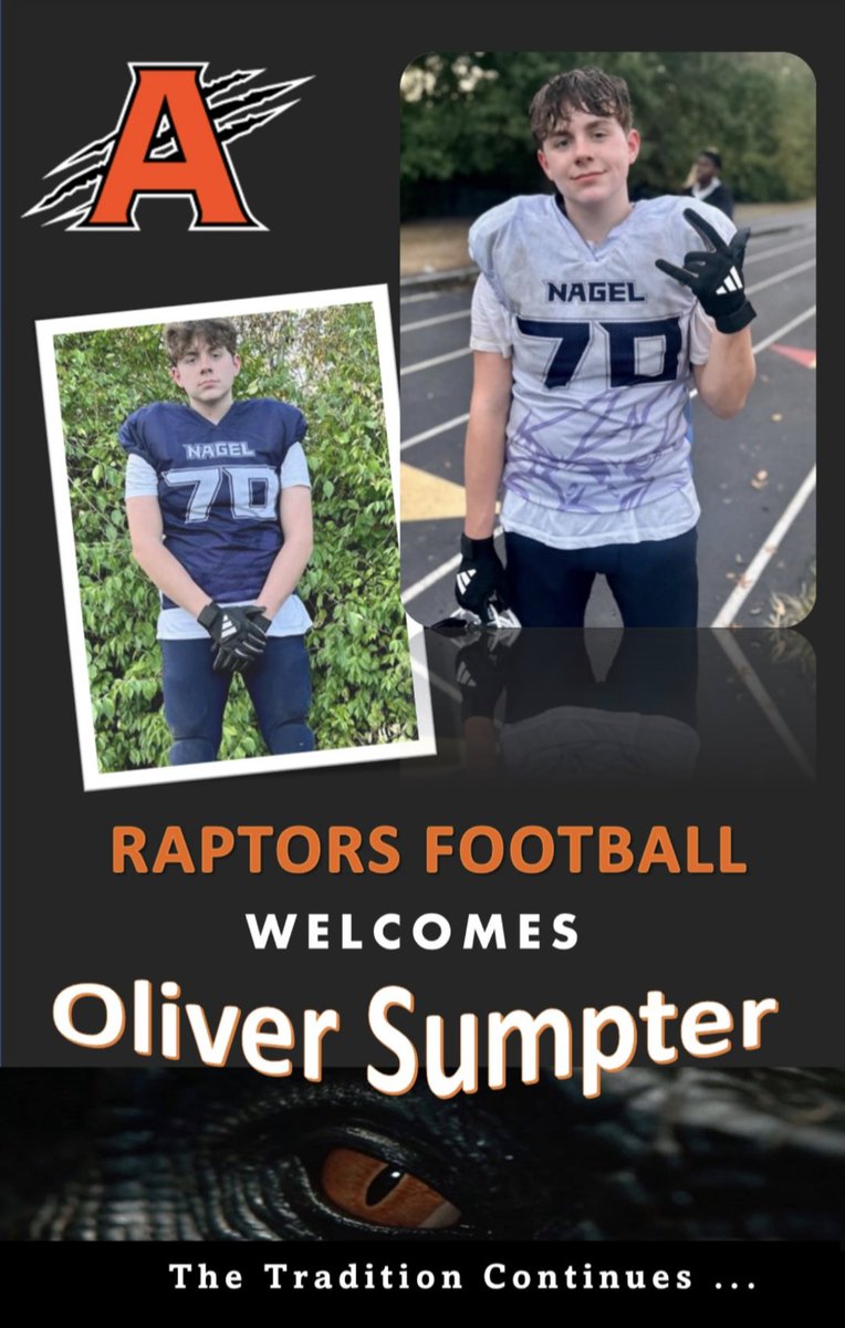 Bill Snyder (@bsnyder_go) on Twitter photo Plays with intensity and imposes his will. Can't wait to see him as a Raptor this Fall!
<a href="/CoachEvanDreyer/">Evan Dreyer</a> <a href="/_AHS_Football/">Anderson Football</a> <a href="/AHS_TDClub/">AHS Touchdown Club</a> Plays with intensity and imposes his will. Can't wait to see him as a Raptor this Fall!
<a href="/CoachEvanDreyer/">Evan Dreyer</a> <a href="/_AHS_Football/">Anderson Football</a> <a href="/AHS_TDClub/">AHS Touchdown Club</a>