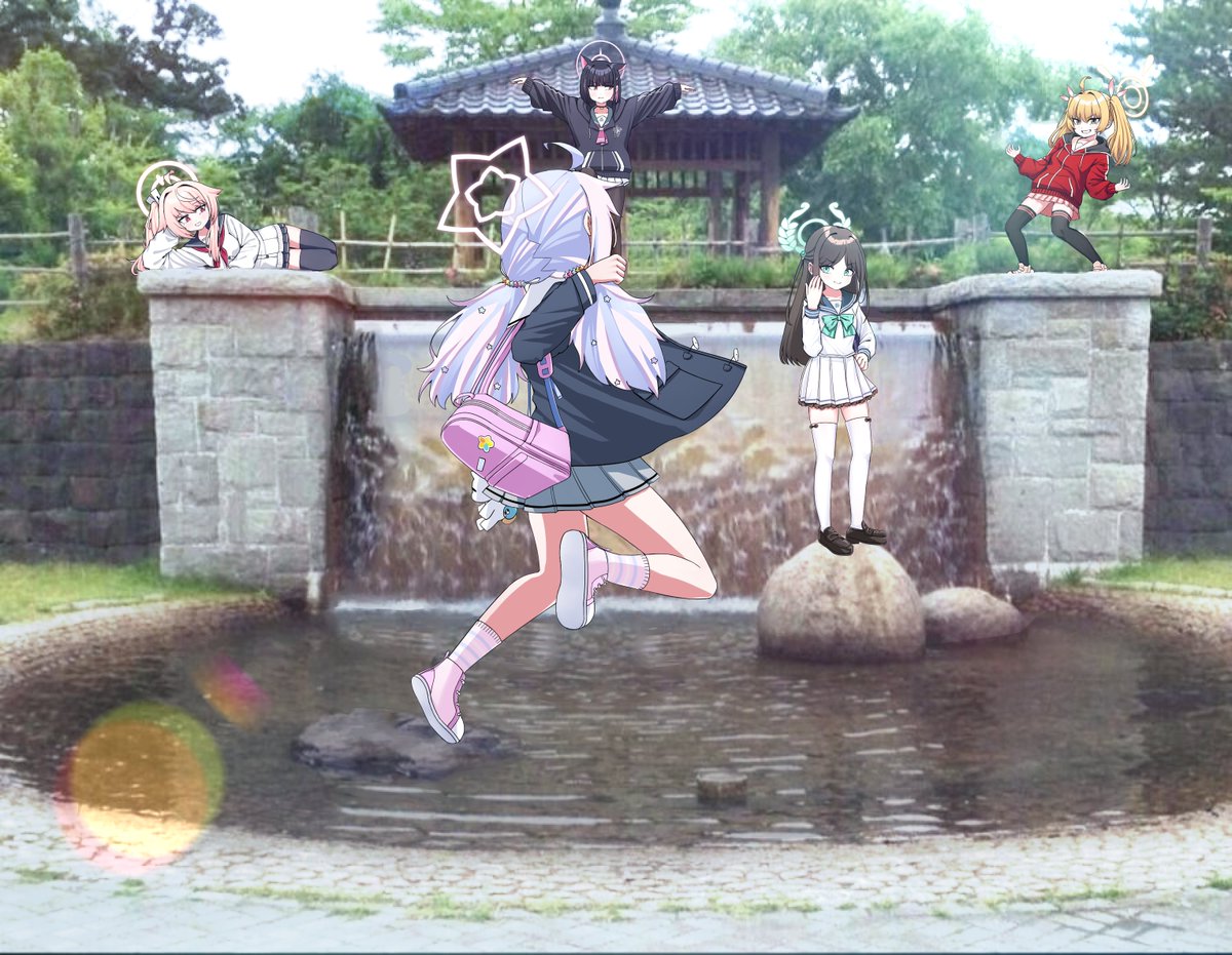 rifnets's tweet image. #ブルーアーカイブ #ブルアカ #BlueArchive
#블루아카이브 #鶴岡公園
슈퍼스타 레이사 VS 방과후 디저트부 사천왕
スーパース ターレイサ VS 放課後スイーツ部の四天王