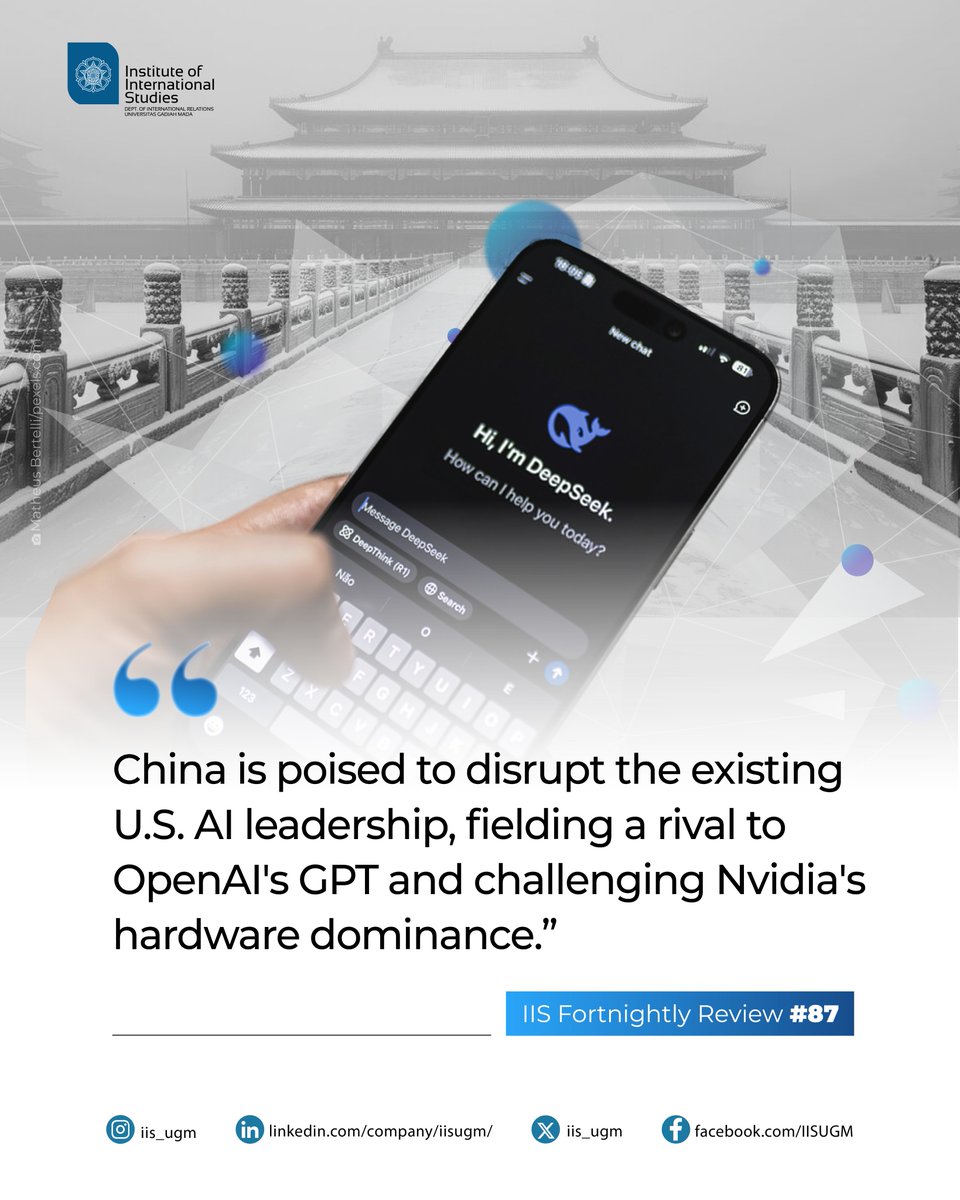 🌎[IIS FORTNIGHTLY REVIEW ISRELEASED]💫

Fortnightly Review #87 is out, bringing you a wave of knowledge and insights! 

You can access through ugm.id/FR2February2025 

IIS Fortnightly Review is also mobile-friendly!  

Stay connected with IIS UGM to empower your journey!🤩🚀