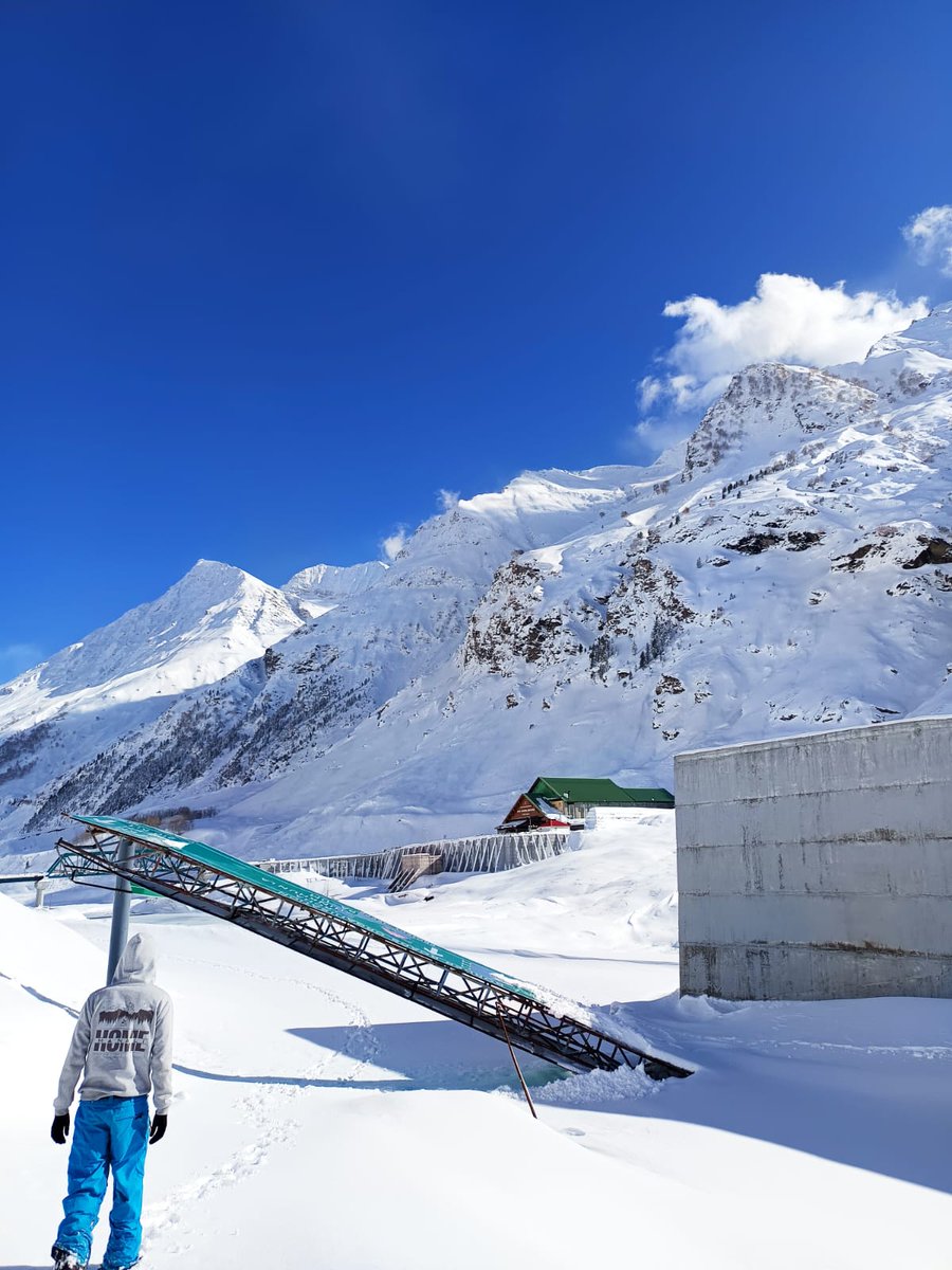 Atal Tunnel North Portal this morning

Pic from Prashant bhai