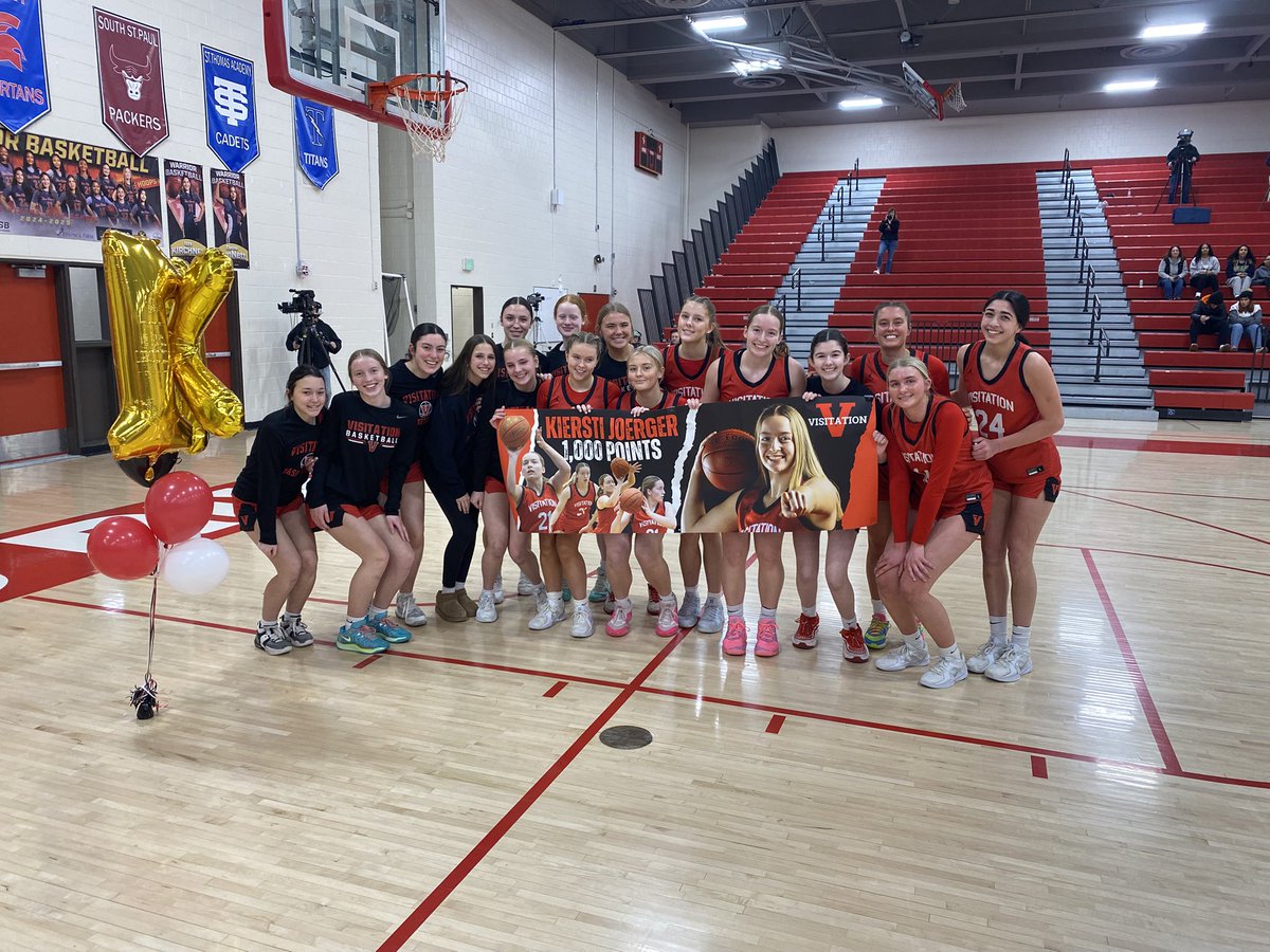 VisitationGBB's tweet image. Congrats to @kierstijoerger for surpassing 1k points in her career! What a major accomplishment for someone who works so hard to be the best version of themselves on and off the court everyday!