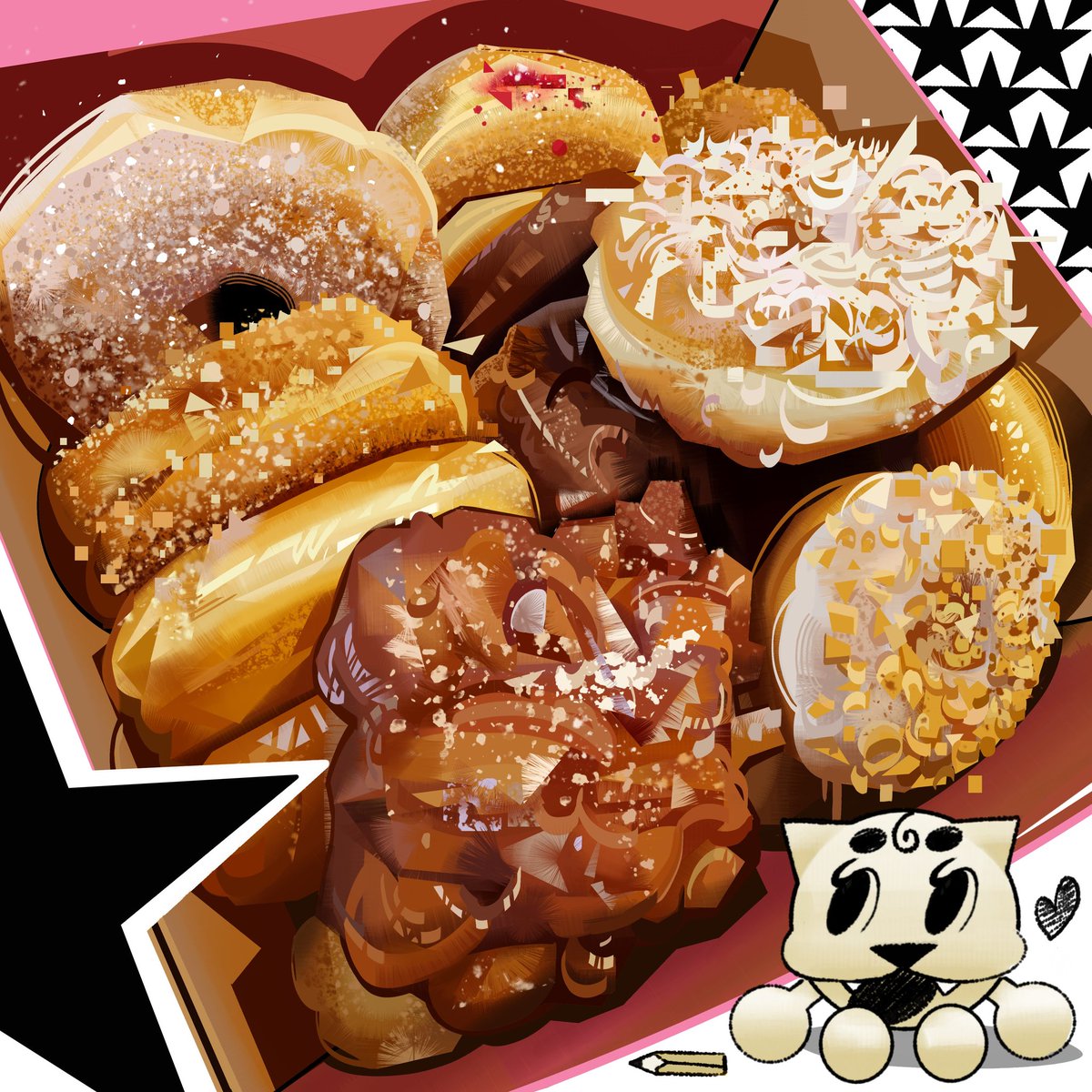 NateDHernandez's tweet photo. Drew donuts, take one please 🍩 https://t.co/ovDmf1f68y