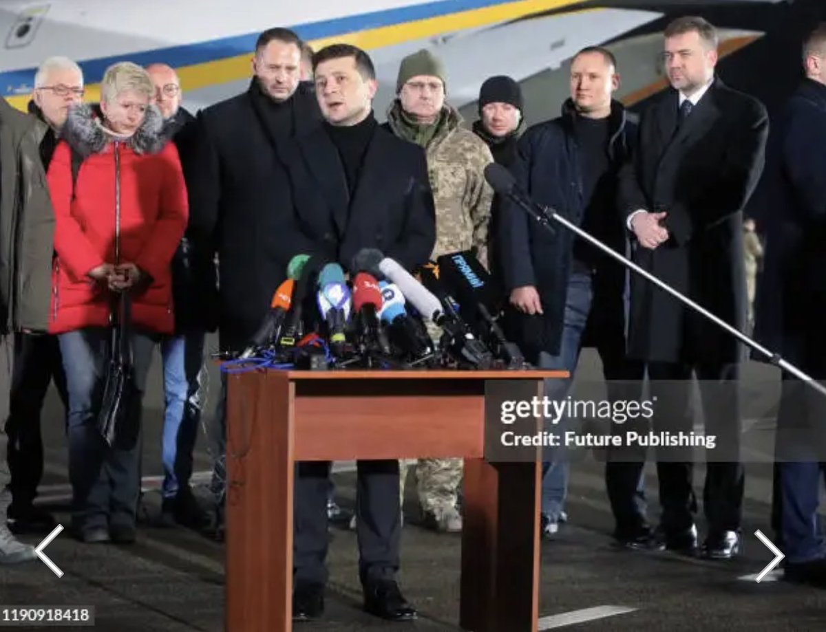 aaronjmate's tweet image. When Zelensky challenged JD Vance for advocating diplomacy with Russia, the Ukrainian president invoked his December 9 2019 agreement with Putin and claimed: 

&quot;We signed the exchange of prisoners, but he [Putin] didn’t do it.&quot;

Here are pictures of Zelensky attending a December…