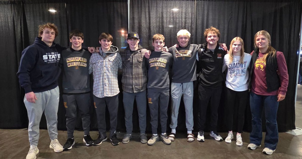 Amazing season for our wrestlers!
State Results: 
Caley Graber Champion 
Ella Pagel Champion 

Charlie Johnson DNP
Keith Harner 6th place 
Caden Staab DNP 
Sam Harner DNP
Zane Engels 4th place 
Owen Murphy 6th place 
Ryan Kuyper Top 8