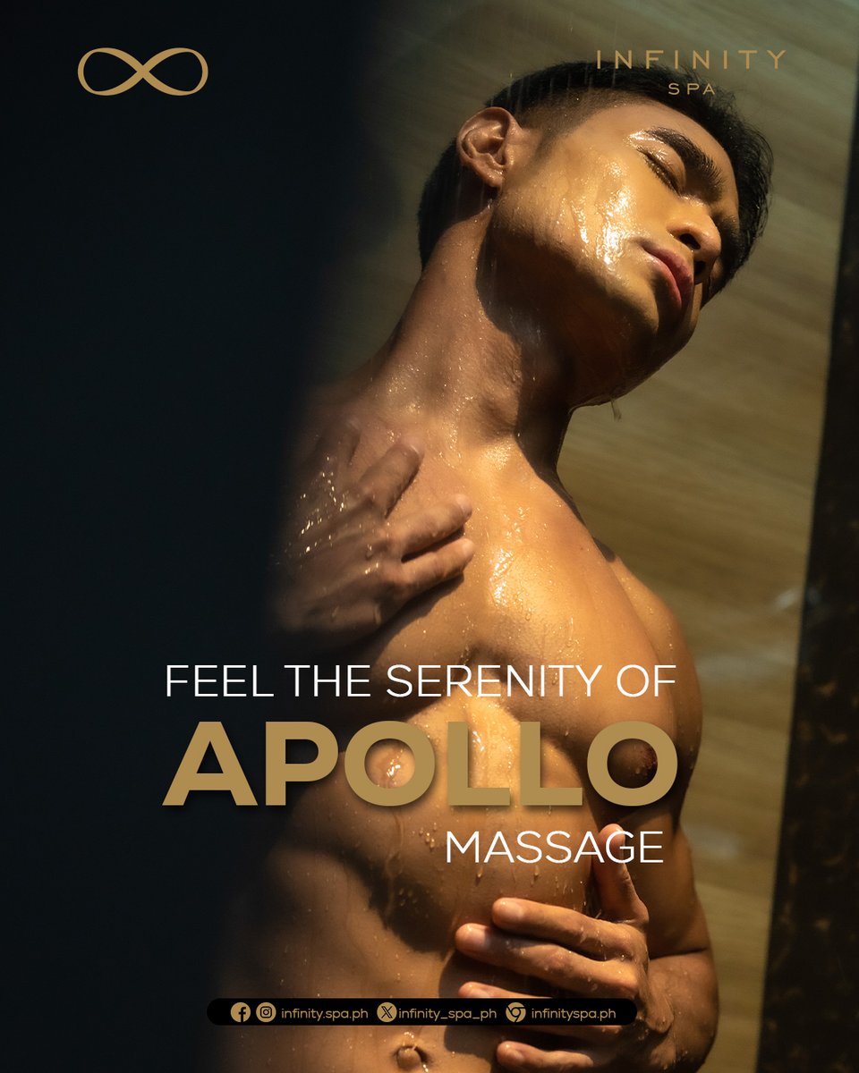 infinity_spa_ph's tweet photo. Sundays are for Serenity & Seduction! 🔥

Feel the deep relaxation of our Apollo Massage—where expert hands melt away tension, and indulgence meets serenity. 🌊💆‍♂️

💛 Hot crowd and the ultimate spa experience— just the way Sundays should be!

📍 Available at all 9 Infinity Spa branches!
📞 Reserve your spot now:
📌 E. Rodriguez - 09672218188
📌 Kapitolyo - 09279138838 / (02) 70067633
📌 Fairview - 09150282818
📌 Bay Area - 09950187888
📌 South Point - 09669686888
📌 Cebu City - 09669687888
��� Pampanga - 09670632888
📌 Makati - 09667950888
📌 Cubao - 09670632888

Tag your spa buddies and let’s make Sundays unforgettably sensual. 🔥♾

#ApolloMassage #InfinitySpa #SundayIndulgence #SelfCareSunday