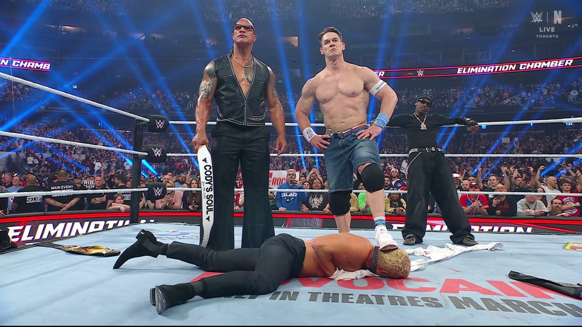 NetflixUK's tweet image. ONCE IN A LIFETIME #WWEChamber