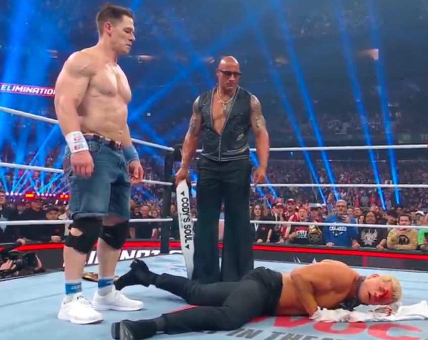 JOHN. CENA. TURNED. HEEL. OMG. YES #WWEChamber