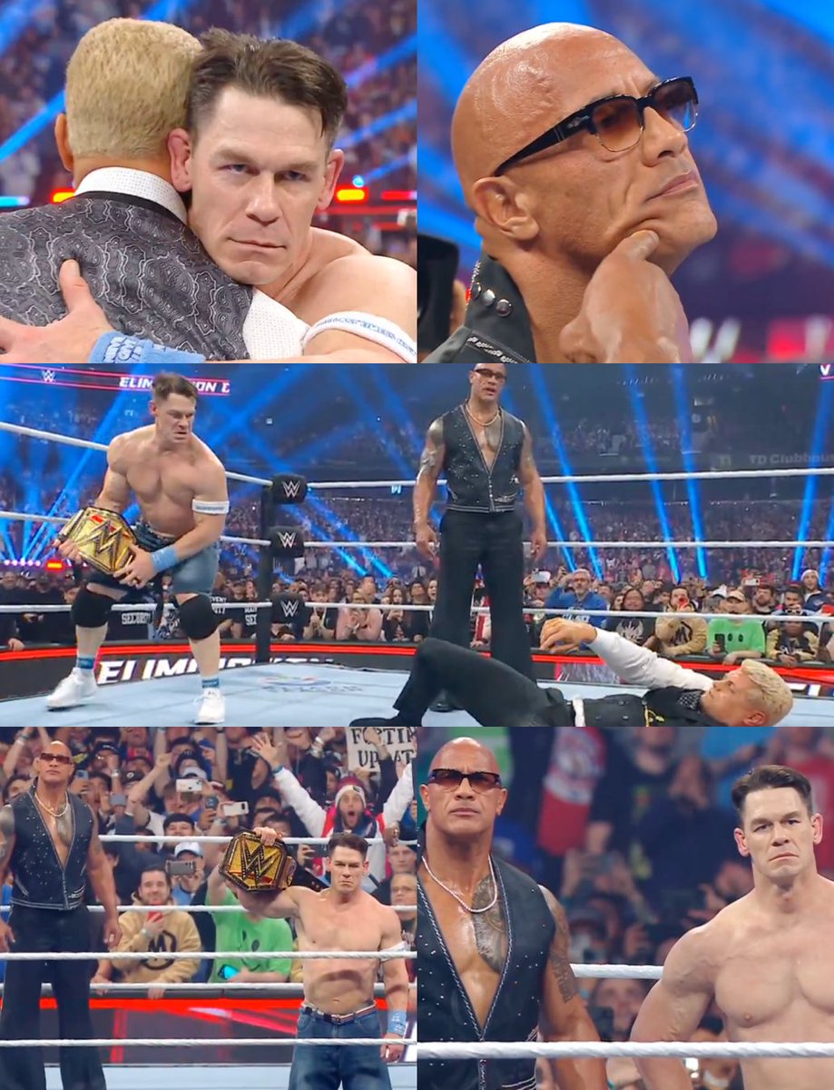 ¡¡LOCURA TOTAL!! ¡¡REALMENTE SUCEDIÓ!! John Cena HEEL en su última participación en WrestleMania. Será rudo en su despedida de la lucha libre. Se unió a The Rock contra Cody Rhodes. Lo que nunca pensaste que verías, acaba de pasar. Qué manera de cerrar una de las mejores carreras