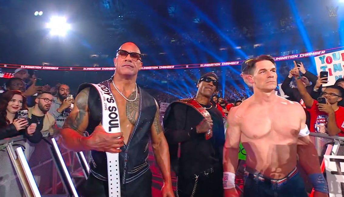 Cene verkauft seine Seele an TheRock und Turn Heel gegen Cody Rhodes. WTF #WWEChamber