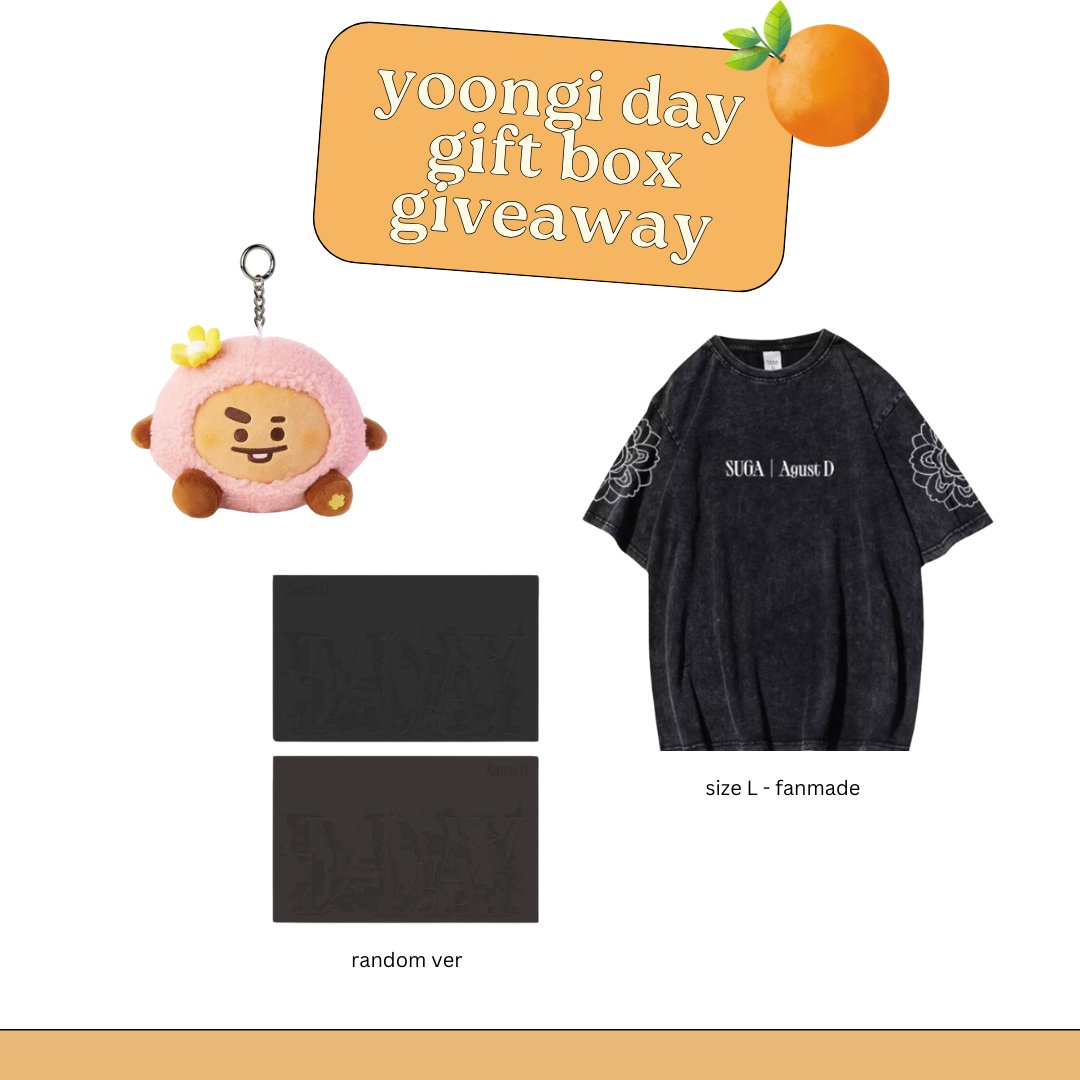 snowflowergifts's tweet image. 「 MinMarch Giveaway 」

› rt to enter
› be a follower 
› ends March 9

— 1 winner | worldwide