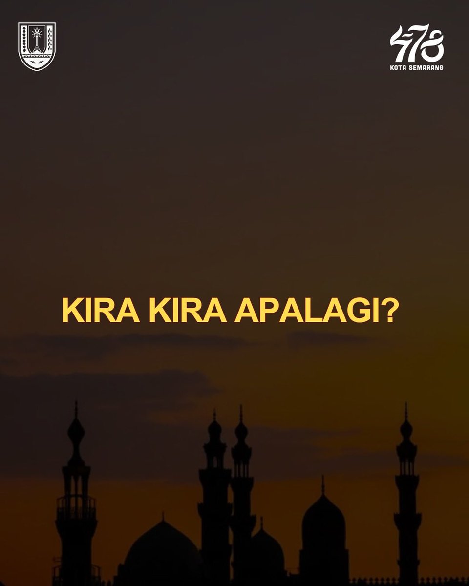kecsmgutara's tweet image. Kalau versi kamu, tanda-tanda bulan puasa apa lagi nih? Komentar di bawah ya! ⬇️

#RamadhanVibes #TandaPuasaDatang
@kec.semarangutara