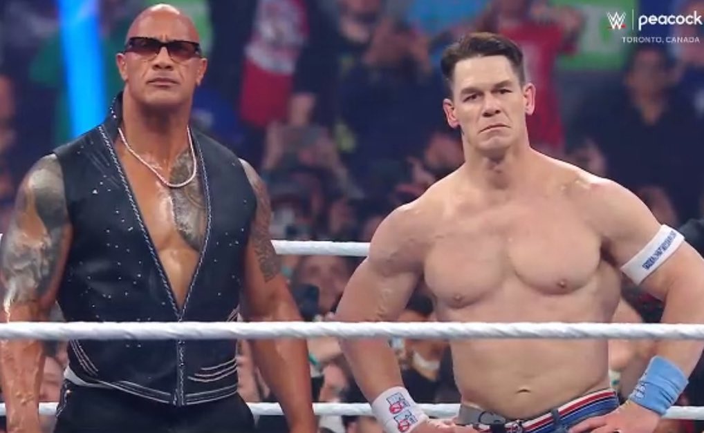 ravinay2020's tweet image. BAD BOYS 🔥🔥🔥

Rock and Cena teaming up as HEELS.

What a day of wrestling my god #WWEChamber

#WWEChamber