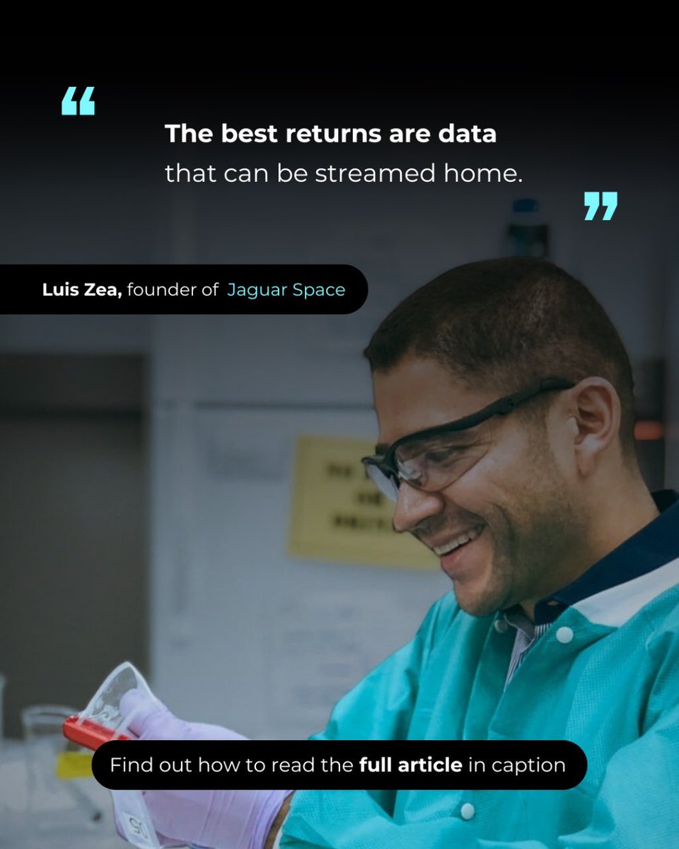 JaguarSpace_LLC's tweet image. Jaguar Space Featured in Nature! 🔬 

Microorganisms could be key to sustaining long-duration missions beyond Earth. 

🔗 Read the full article:  nature.com/articles/d4158… 

#JaguarSpace #SpaceBiology #MicrogravityResearch #SpaceExploration #InnovationInSpace