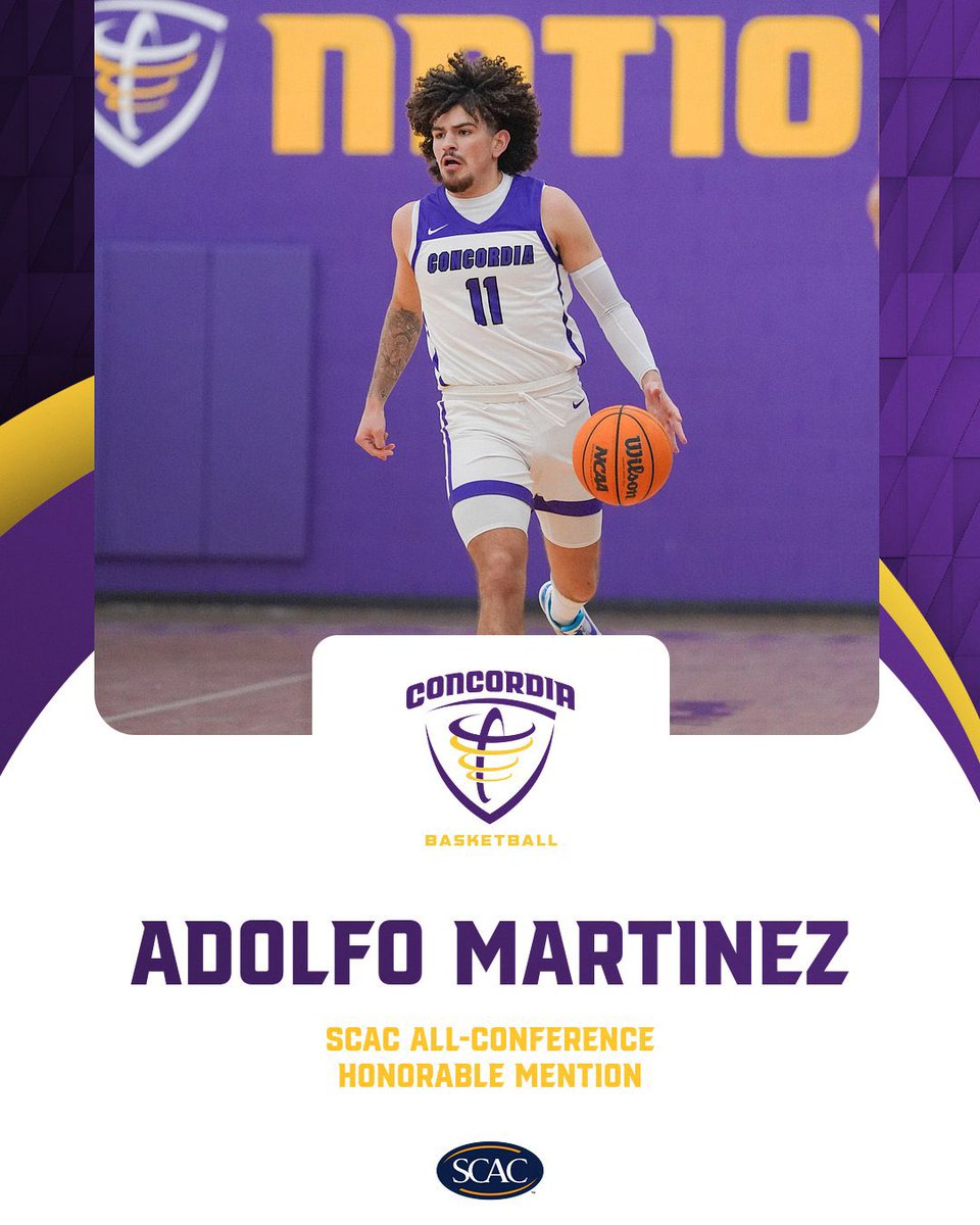 🏀ALL-SCAC🏀

The Tornados landed four on the Men’s Baskstball All-Conference Teams!

1ST TEAM
Joey Ramirez

3RD TEAM
Donovan Stafford

HONORABLE MENTION
Adolfo Martinez
Aaron San Miguel 

#tornadosriseup🌪️ | #ctxsocial