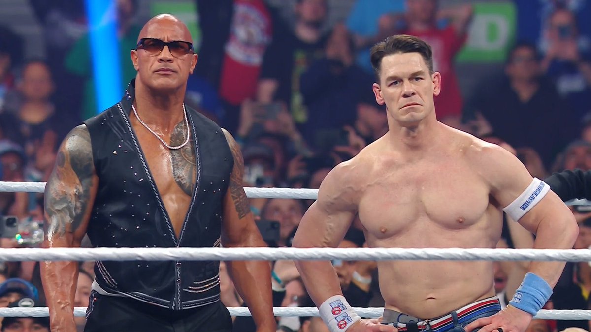NsmUnited's tweet photo. History repeating itself? 👀🤝
#WWE #CodyRhodes #JohnCena #TheRock #CMPunk #TwoManPowerTrip #WWEChamber https://t.co/AHZpaiYIYP