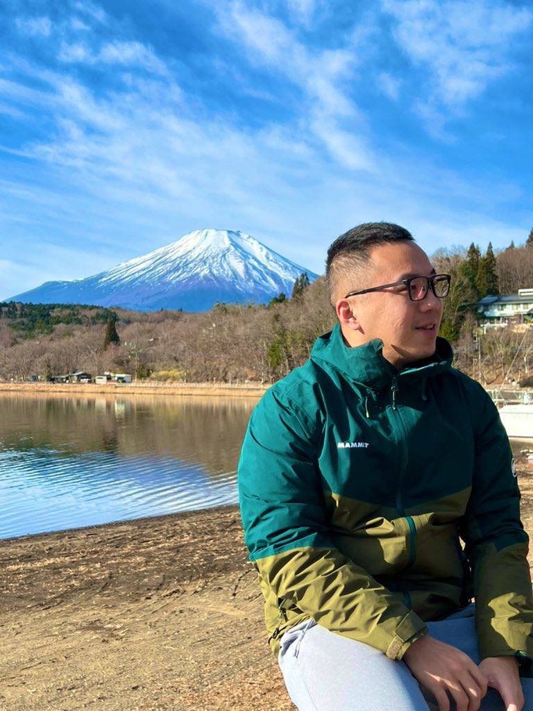Eeeeeeeee023's tweet photo. Have a nice weather to see Mt.Fuji in Yamanaka-ko https://t.co/mJLjyAYFmR