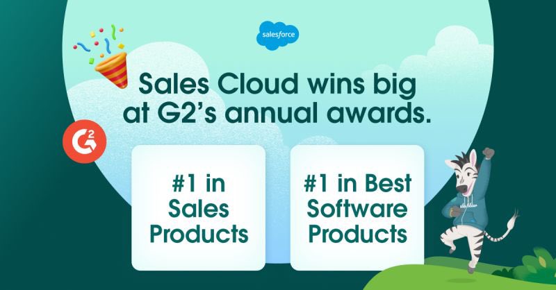 Our customers just voted  Salesforce #1 for both Sales Products &amp; Best Software Products at G2’s Best Software Awards. Salesforce also topped the charts across 65 different G2 Winter Grid Reports. Thank YOU Ohana for making it all possible. 🥳
#BestSoftware2025
