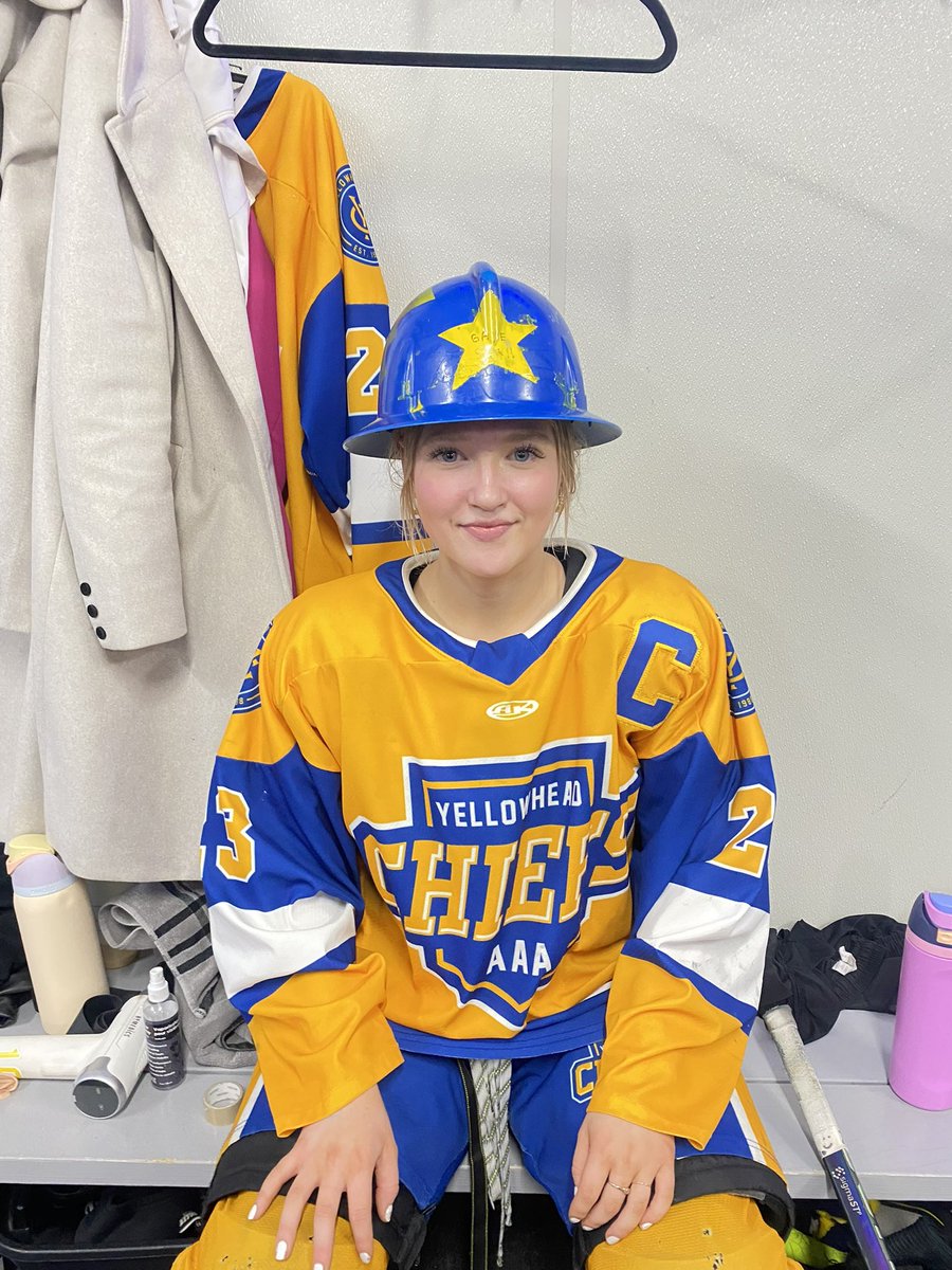 Congrats to Grace Kirk on earning player of the game tonight with Chiefs big win to take them to round 2 in the playoffs!