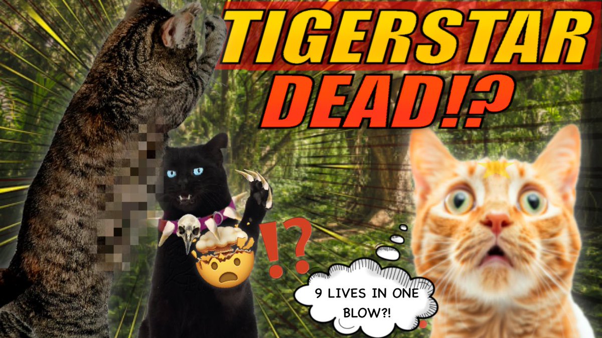 TINY CAT TAKES DOWN TIGERSTAR WITH ONE SWIPE?!?!? CLANS LEFT IN SHOCK! (TERRIFYING!!)