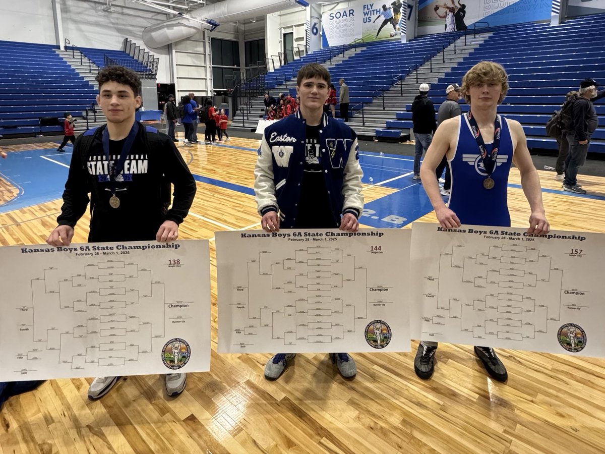 Auburn-Washburn (@usd437) on Twitter photo 🏆THREE-PEAT COMPLETE! 🏆Congratulations to <a href="/wrestle437/">Washburn Rural Men's Wrestling</a> senior Easton Broxterman for winning back-to-back-to-back state wrestling titles, and to senior Kristjan Marshall and junior Landen Kocher-Munoz for cementing their legacy as two-time individual state wrestling champions! 🏆THREE-PEAT COMPLETE! 🏆Congratulations to <a href="/wrestle437/">Washburn Rural Men's Wrestling</a> senior Easton Broxterman for winning back-to-back-to-back state wrestling titles, and to senior Kristjan Marshall and junior Landen Kocher-Munoz for cementing their legacy as two-time individual state wrestling champions!