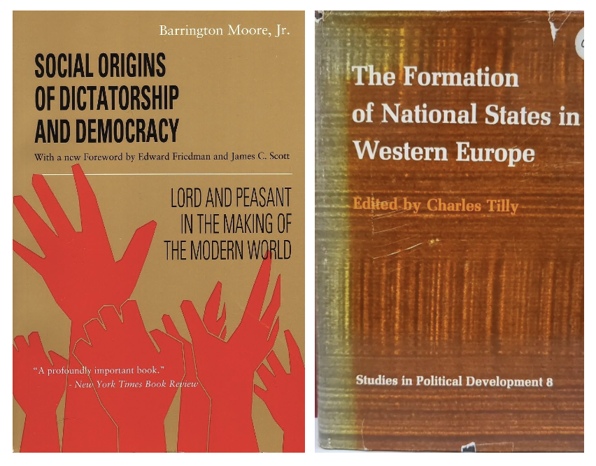 Gerardo L. Munck (@gerardomunck) on Twitter photo These two books signaled the death knell of modernization theory, the dominant theory after WWII
They also launched a fertile research agenda on the origins of democracy & the state
Free download of Moore: valeriaribeiroufabc.wordpress.com/wp-content/upl…
Free download of Tilly: academia.edu/5720116/The_Fo… These two books signaled the death knell of modernization theory, the dominant theory after WWII
They also launched a fertile research agenda on the origins of democracy & the state
Free download of Moore: valeriaribeiroufabc.wordpress.com/wp-content/upl…
Free download of Tilly: academia.edu/5720116/The_Fo…