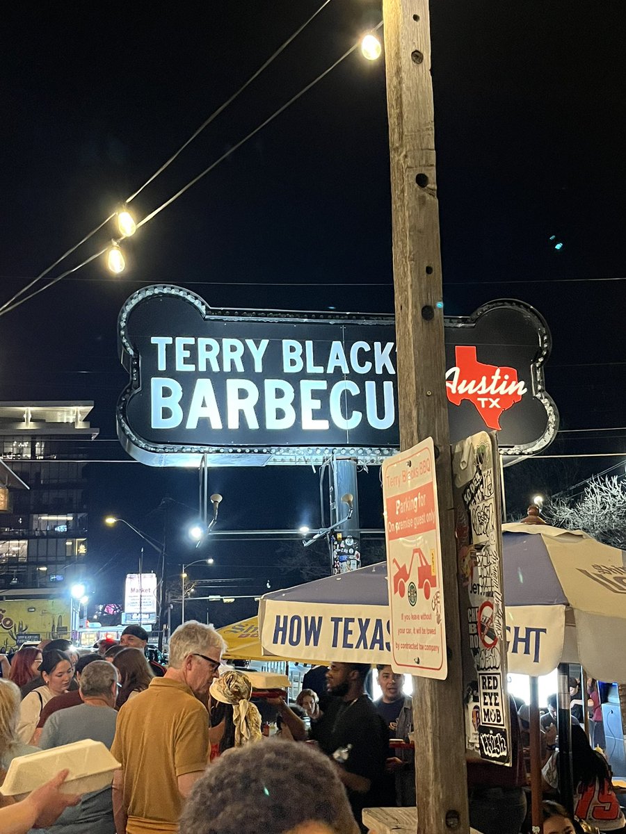 The greatest BBQ experience. Thank you  <a href="/TerryBlacks_BBQ/">Terry Black's Barbecue</a>