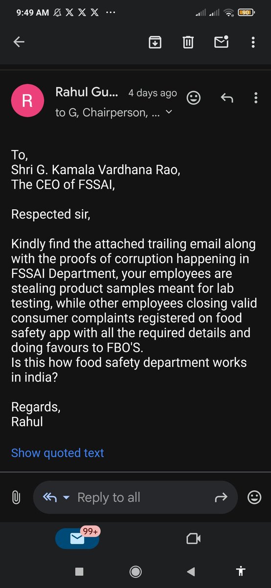 BritanniaInSCAM's tweet photo. @kiki_ghee The fraud safety department @fssaiindia is a joke!Corrupt officials are stealing consumers' food samples & fabricating bogus reports.I’ve exposed them, emailed their CEO multiple times, but no action taken. Guess why? Total scam! #FoodSafetyScam #Corruption
@MoHFW_INDIA @CVCIndia https://t.co/R3dwOVjBiv