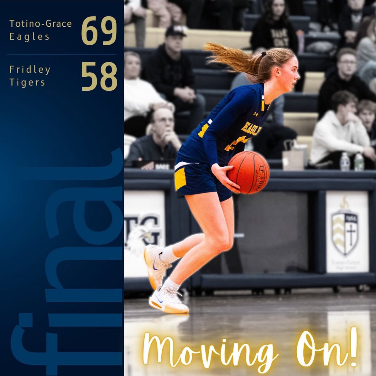 Final from STMA:

✅ Varsity: 69-58

#TGEagles #TGGB 
#TogetherAs1 🦅🏀