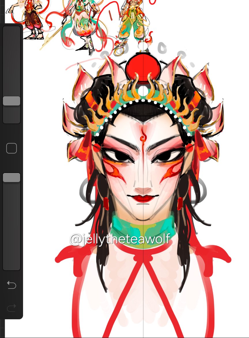 jellytheteawolf's tweet photo. Hits them with the opera beam. Nezha has many opera adaptations so I added an opera ao bing so he wouldn't be alone..

#nezha #nezha2 #哪吒之魔童闹海 #哪吒2 #哪吒 #熬丙 #aobing #藕饼 https://t.co/NSnXl2WvSd