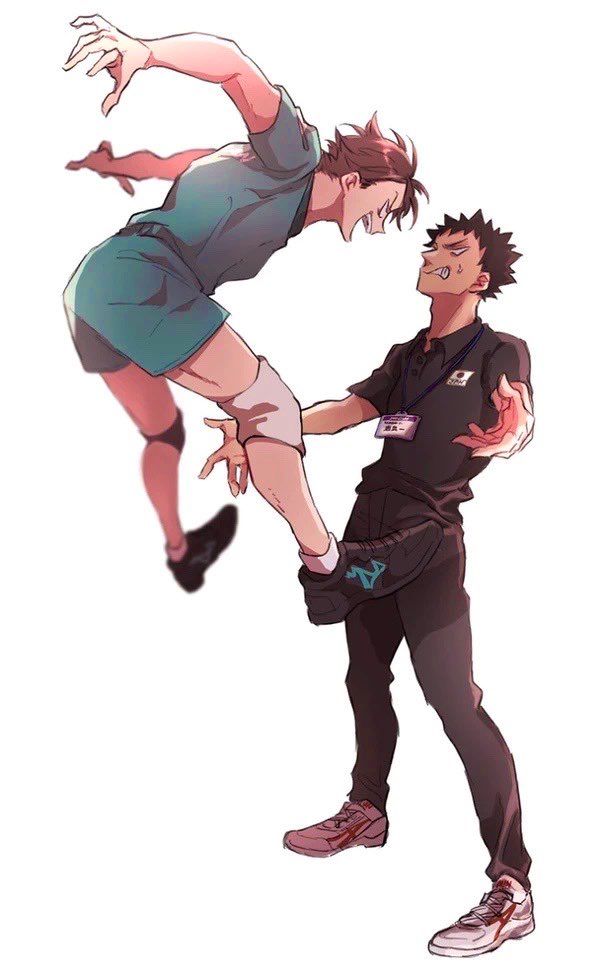 昔描いたoikさんとiwちゃん