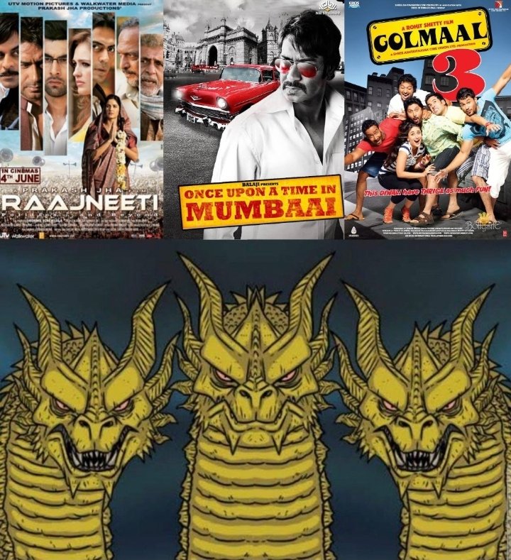 In 2010, Ajay Devgn didn’t chase versatility; versatility chased him..
#AjayDevgn 
#HappyBirthdayAjayDevgn