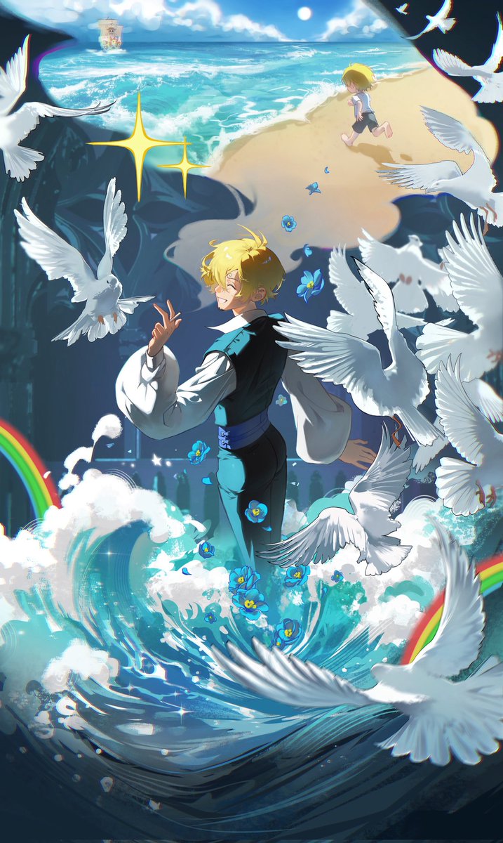 Xixi_ft's tweet image. 🩵HAPPY BIRTHDAY💙
#sanji
#サンジ誕生祭2025
#ONEPIECE
