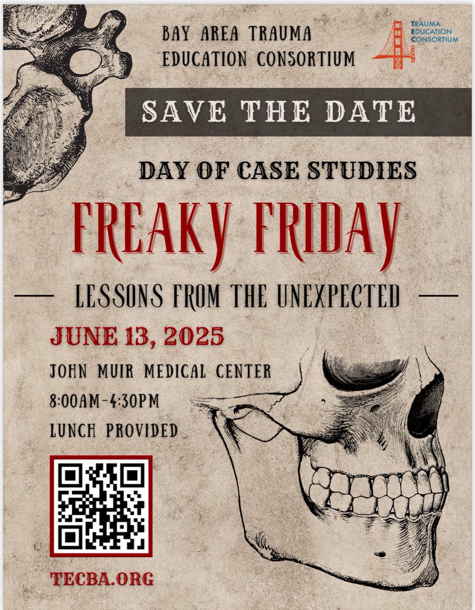 Join us for a day of Trauma Case Studies at John Muir in Walnut Creek