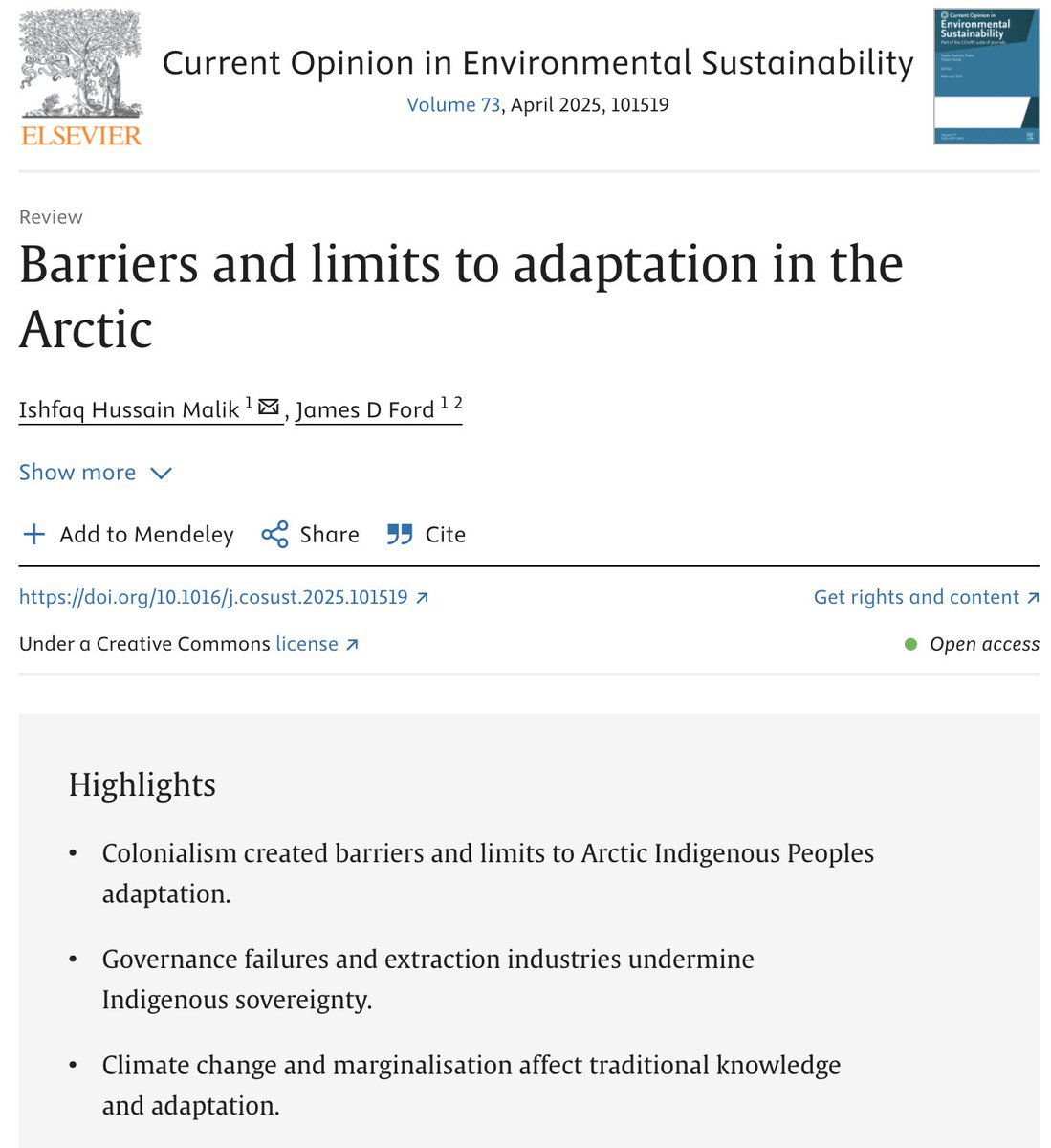 New paper just out sciencedirect.com/science/articl… <a href="/ccadapt/">James D. Ford</a>