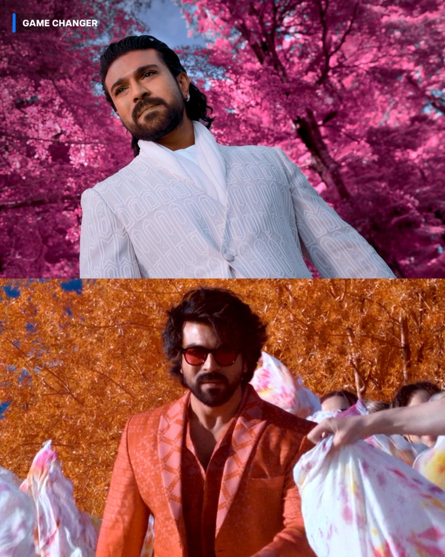 just <a href="/AlwaysRamCharan/">Ram Charan</a> announcing the arrival of Spring season 🌸

#GameChangerOnPrime, Watch Now