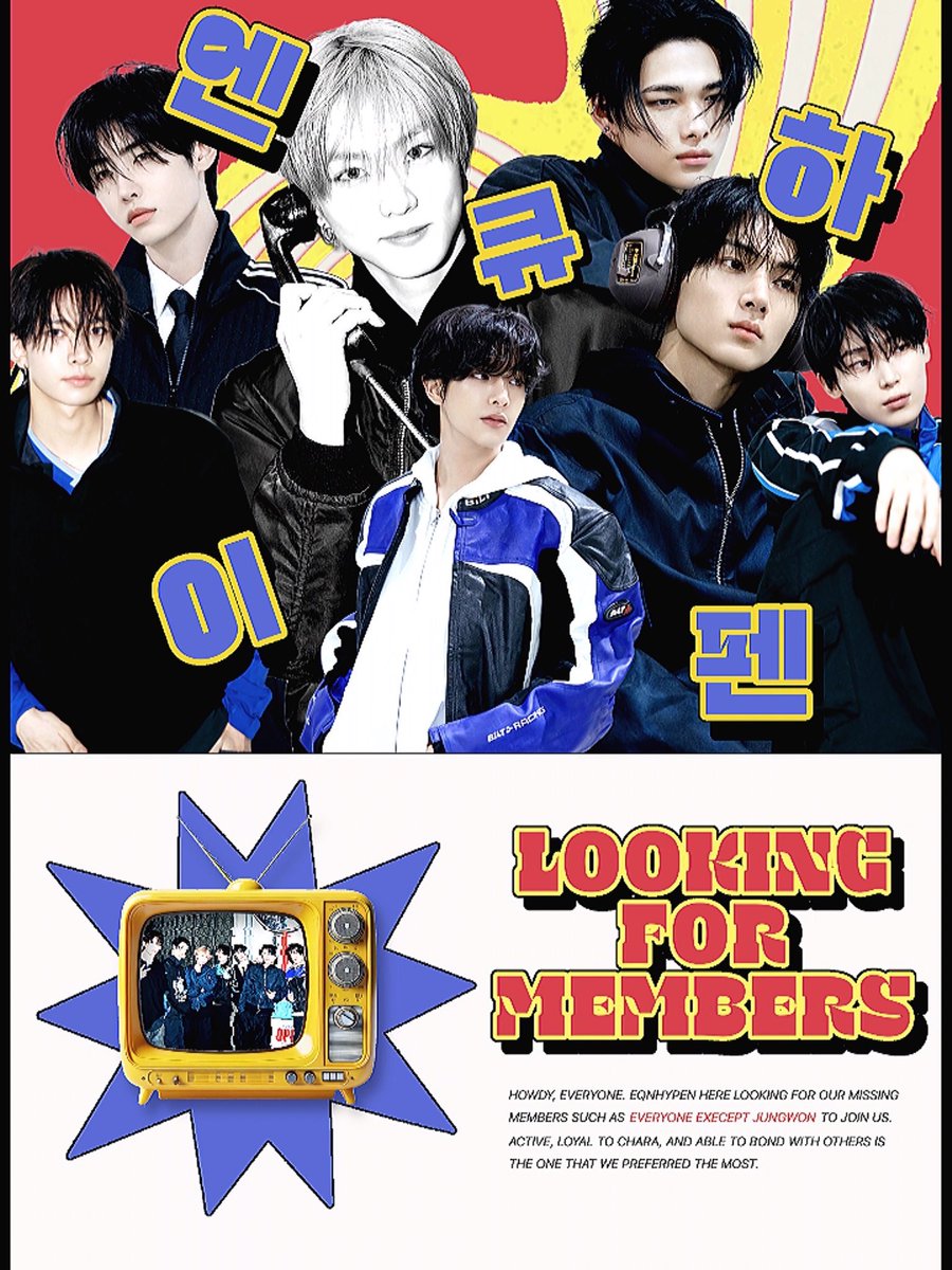 ᅠ
ᅠHello, 엔규하이픈 are looking for 𝗺𝗲𝗺𝗯𝗲𝗿𝘀 to 𝘤‌𝘰‌𝘮‌𝘱‌𝘭‌𝘦‌𝘵‌𝘦‌ 𝘵‌𝘩‌𝘦‌ 𝘧‌𝘢‌𝘮‌𝘪‌𝘭‌𝘺. Also seeking 𝐎𝐀/𝐒𝐐 to build friendships with. If you're interested, please leave a message below. You can check 𝗔𝗟𝗧 for the requirements. See you! 
ᅠ