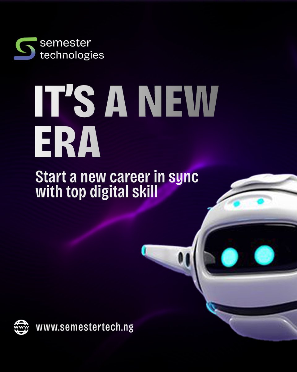 semestertech's tweet photo. The 7 Most In-demand Digital Skill In 2025 -Semester Technologiest
_____________________
Ready to upgrade your career? 💻

Here are 7 most in-demand digital skills to learn in 2025! 🚀

Thread

#DigitalSkills #CareerUpgrade #TrendingCourses #JobOpportunities #LearnAndGrow https://t.co/QjMvFiWbiW