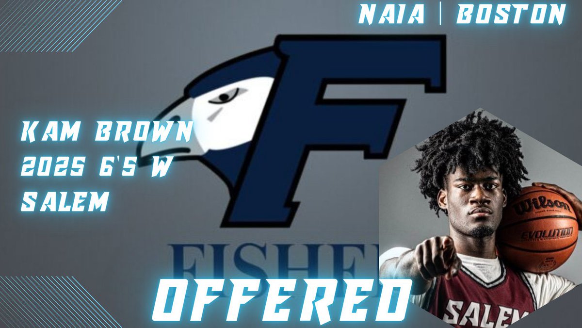Blessed to receive an offer from Fisher College❗️ Very thankful for the opportunity #AGTG @ZacPrepHoops <a href="/Salemboysbball/">Salem Boys Basketball</a> <a href="/Hillcitycrash/">Hill City Crash</a> <a href="/District2pod/">District 2 Sports</a>