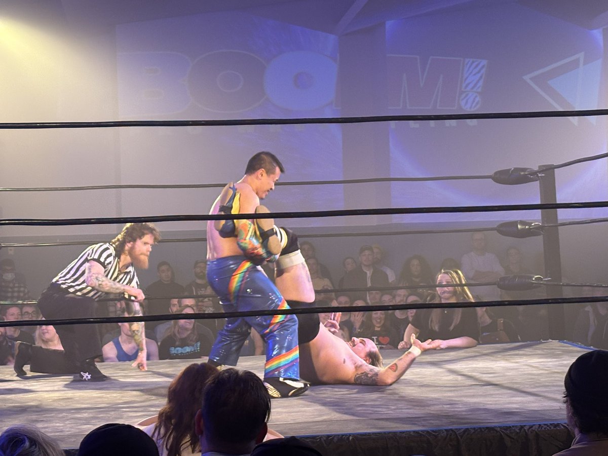 paliontology's tweet photo. Jacky Lee vs. Nick Pesky with his wedding gift being a shot at the Vancouver City Championship? And the first appearance of er Mrs. Bambi Pesky? #bambipesky #rumblepak https://t.co/lsGkr5O2M6