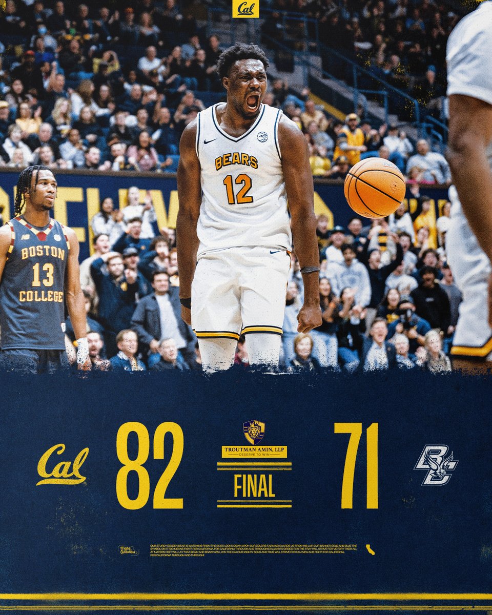 SENIOR DAY DUB!

#GoBears