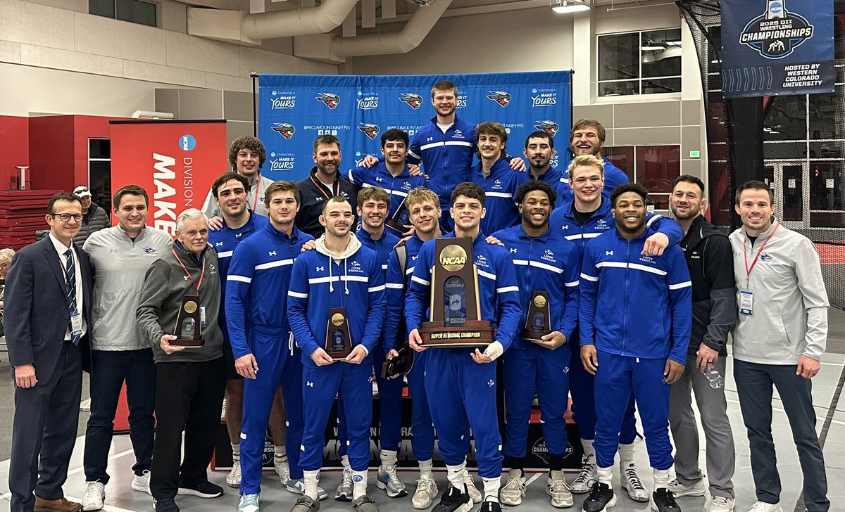 Marc Bauer (@coachmarcbauer) on Twitter photo 2025 NCAA Wrestling Super Regional VI Champions. For the second time in program history the Lopers qualify all 10 weights for the national tournament. π―πͺ Next stop, Indianapolis! March 14-15. Congratulations, <a href="/loperwrestling/">UNK Loper Wrestling</a> <a href="/UNK_Athletics/">UNK Athletics</a> 2025 NCAA Wrestling Super Regional VI Champions. For the second time in program history the Lopers qualify all 10 weights for the national tournament. π―πͺ Next stop, Indianapolis! March 14-15. Congratulations, <a href="/loperwrestling/">UNK Loper Wrestling</a> <a href="/UNK_Athletics/">UNK Athletics</a>