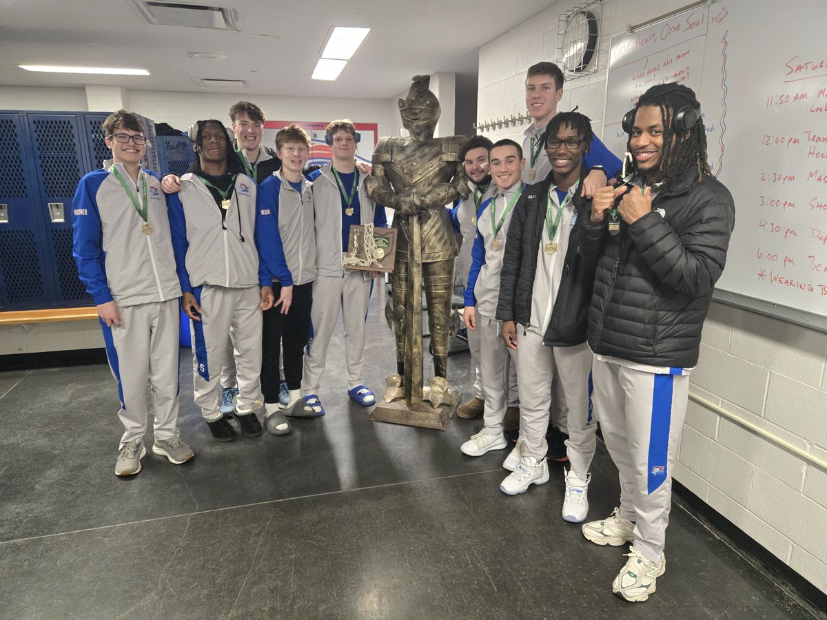 Jamie Kachmarik (@coachkachmarik) on Twitter photo Knights win the District Championship after 30 years!Father Rudi named the Senor Class the Golden Knight players of the game. Unbelievable leadership by these young men!
<a href="/SFSAthletics/">St. Francis de Sales Athletics</a>
#GoKnights Knights win the District Championship after 30 years!Father Rudi named the Senor Class the Golden Knight players of the game. Unbelievable leadership by these young men!
<a href="/SFSAthletics/">St. Francis de Sales Athletics</a>
#GoKnights