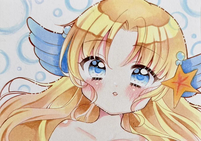 最近描いたえちえちイラストBOOTHにて出品中です!(全体図載せてます)#アナログ #コピック 