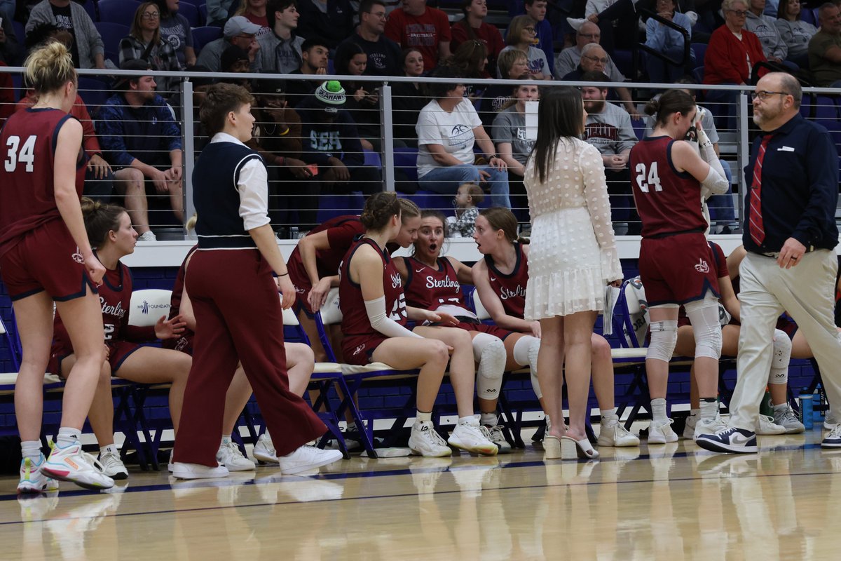 The moment you realize you're headed to the ship. 

Sterling will play in the KCAC Championship game at Friends University at 7 PM on Tuesday, March 4. Tickets will be made available online

kcacsports.com/sports/2023/1/… 

#SwordsUp #TraditionStartsHere #PursueGreatness
