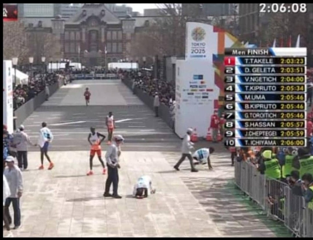 Congratulations, our president <a href="/joshuacheptege1/">Joshua Cheptegei 🇺🇬🇺🇬 🥇🥇</a>, on this new feat. On your second marathon, you've posted a personal best of 2:05:59. It also means you've qualified for World Athletics Championships. Here's to a brighter future. We are proud of you.