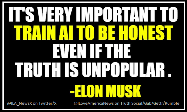ILA_NewsX's tweet photo. @teslaownersSV Elon Musk on AI: https://t.co/lUIN08cF50