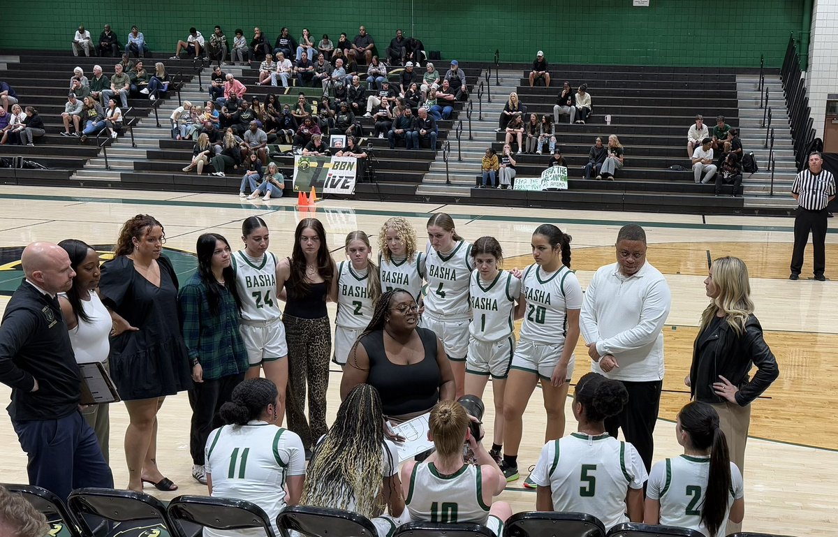 coachcbright's tweet image. Season ends in Tucson, two years in a row &amp;amp; as frustrating as it is, I&apos;m extremely proud of these girls. Two seasons ago, we won 2 GAMES and tonight we just competed in the elite eight in the 6A state championship. We proved why you should &quot;Watch More Basha Girls Basketball&quot; 💚🐻