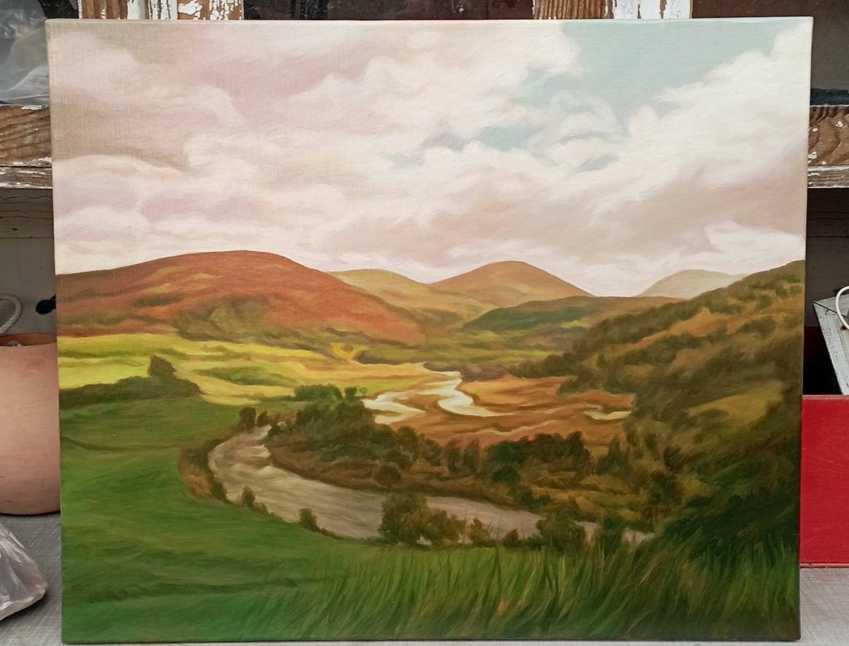 Nordica#03
oil on canvas; 50x60cm;
somewhere in scotland