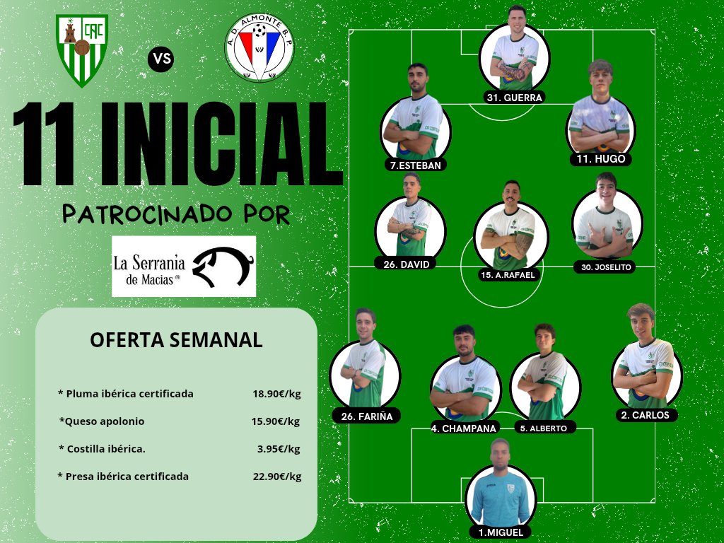 El 11 titular. El 11 de la Serranía de Macías.
